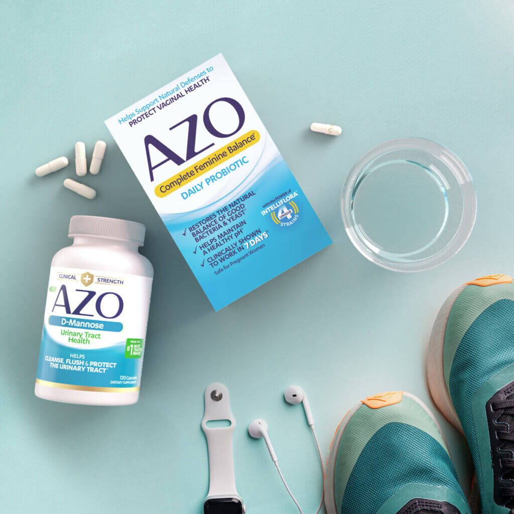 Azo d-mannose and complete feminine balance